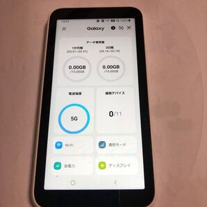 Galaxy wifi ホワイト系