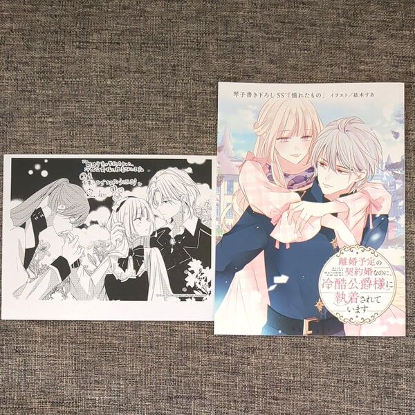 【TSUTAYA特典のみ】離婚予定の契約婚なのに、冷酷公爵様に執着されています2◆琴子/紡木すあ