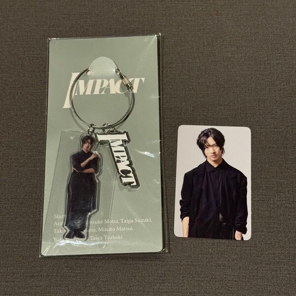 IMP.舞台IMPACT 佐藤新 アクリルキーホルダー フォトカード