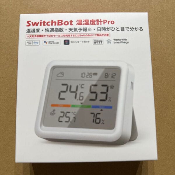 未使用品 SWICHBOT 温湿度計Pro W4900000
