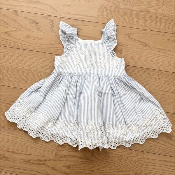 babyGAP ベビーギャップ ノースリーブ ワンピース ストライプ