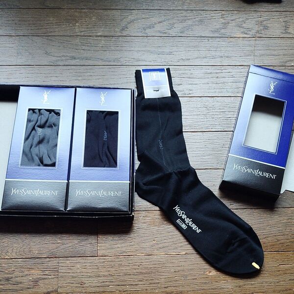 Yves Saint Laurent イヴ・サンローラン ソックス3点セット