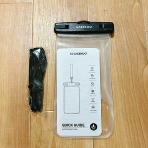 CASEKOO スマホ 防水ケース 完全防水 水に浮く 最大6.7インチ対応