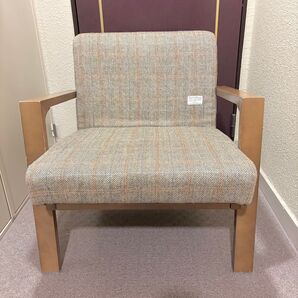 ハリスツイード★Harris Tweed★1人掛けソファ★ソファ★ローソファ★
