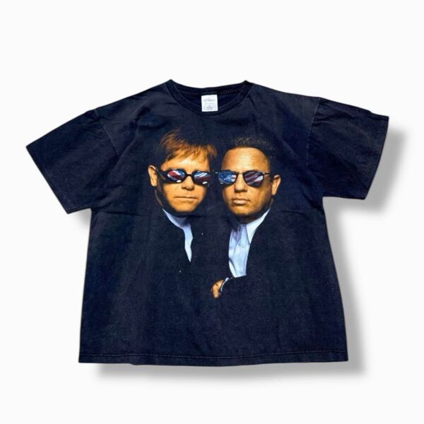 90sエリッククラプトンビリージョエルface to face ビンテージTシャツ古着 USAアメリカ製