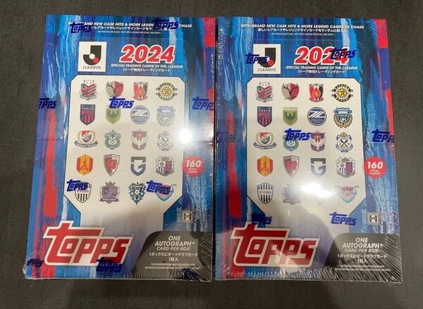 2024 Topps Jリーグ フラッグシップ 新品未開封 2BOXセット キャプテン翼