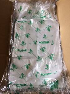  unused * Easy bag No.35 half transparent poly bag 100 sheets insertion ×10 sack total 1,000 sheets luck . industry 0470228