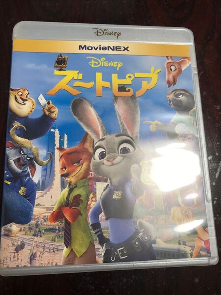 【美品】ズートピア MovieNEX Blu-ray 純正ケース
