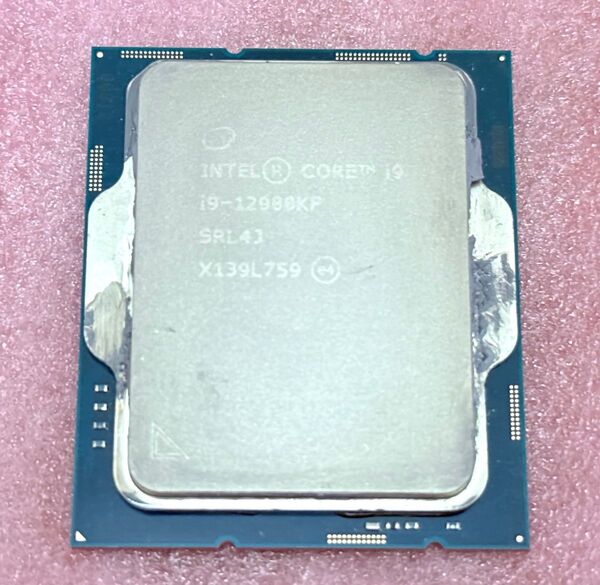 Intel Core i9 12900KF◆3.2GHz(最大 5.2GHz ) 16コア24スレッド 第12世代 CPU 動作品