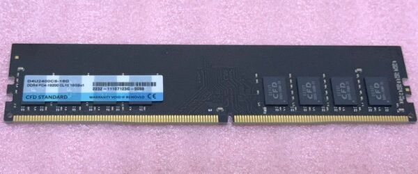 CFD D4U2400CS-16G■PC4-19200/DDR4-2400 288Pin UDIMM 16GB