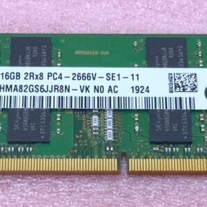 SK hynix HMA82GS6JJR8N-VK■PC4-21300/DDR4-2666 260Pin SO-DIMM 16GB