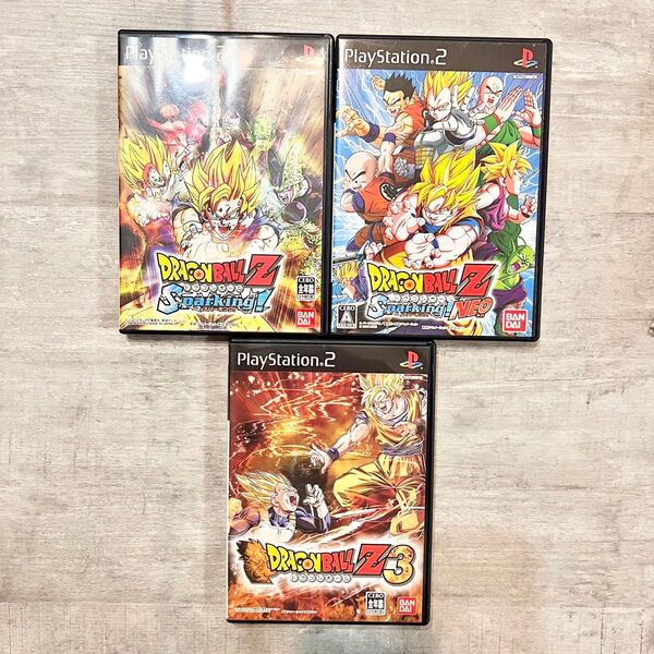 【動作確認済】ドラゴンボール3点セットPlayStation2 ソフト