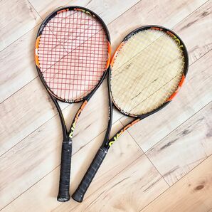 【2本セット】Wilson BURN 100 テニスラケット
