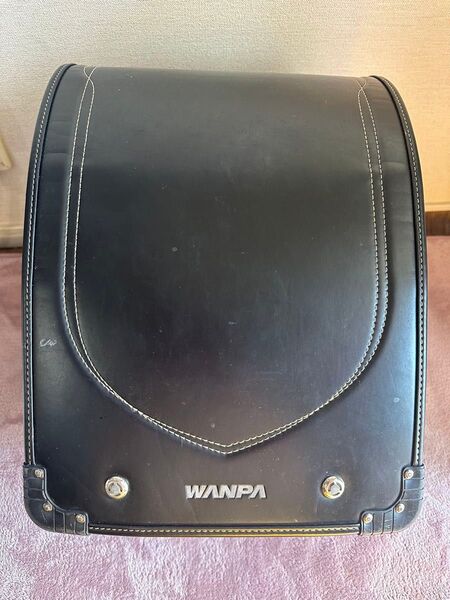 ランドセル WANPA 黒 傷はやはりありますが 比較的きれいです