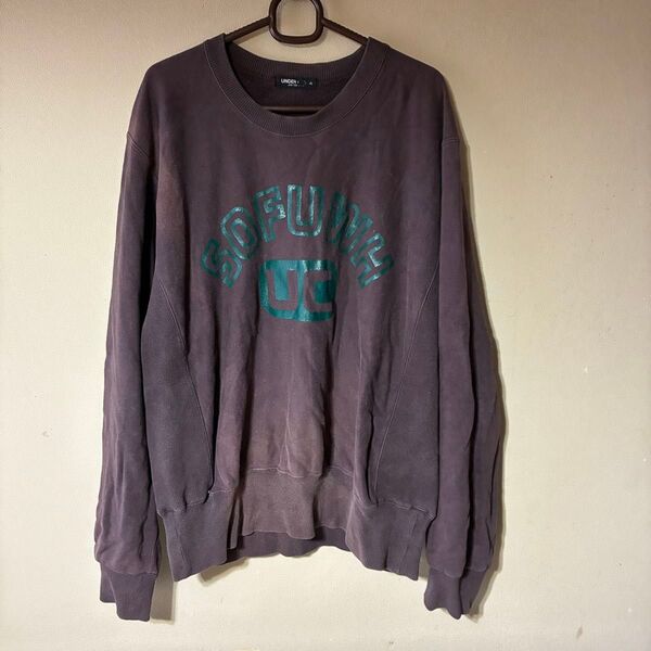 UNDERCOVER 初期 1996SS カレッジスウェット アンダーカバー リバースウィーブタイプ