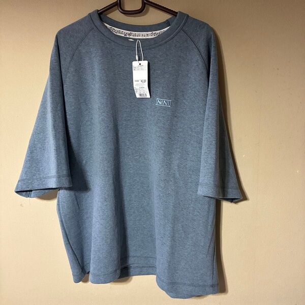 新品未使用【NUMBER (N)INE】ビッグシルエット ワンポイントロゴT