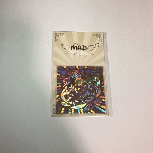 悪魔アスタロト MAD まんだらけ京都店限定版 未開封 マイナーシール ホログラムシール ビックリマン 自作シール シール