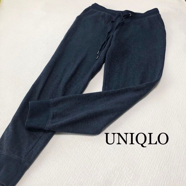 UNIQLO ユニクロ スウェット パンツ ネイビー Sサイズ