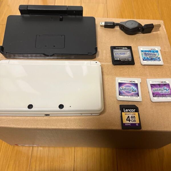 ニンテンドー3DS 本体 ホワイト、ポケモンセット