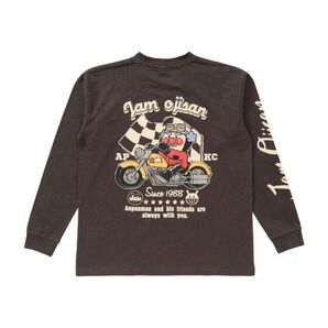 ジャムおじさんバイク長袖Tシャツ 大人用3Lサイズ 新品