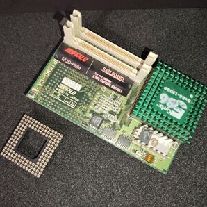 BUFFALO PC-98 CPUアクセラレータ ハイパーメモリCPU EUD-H0M cyrix 5X86-120GP ジャンク