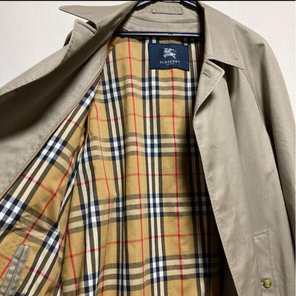 Burberry バーバリーロンドン ステンカラーコート ベージュ メンズ トレンチコート