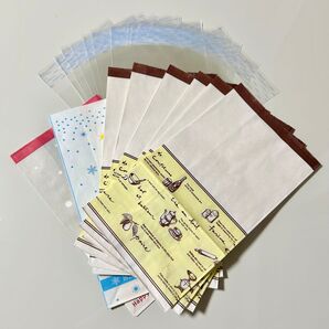 【プレゼント紙袋】お菓子・パン・小物等プレゼントにラッピング袋セット 心をこめて 気持ち伝わる贈り物に
