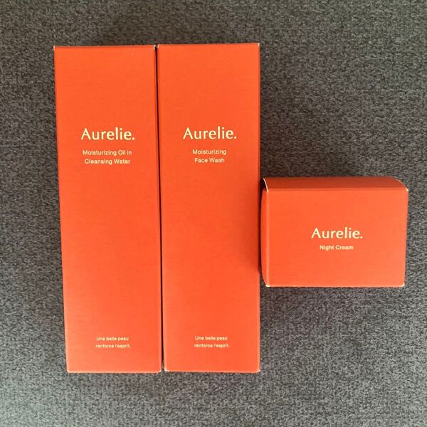 Aurelie オレリー 洗顔料 メイク落とし ナイトクリーム