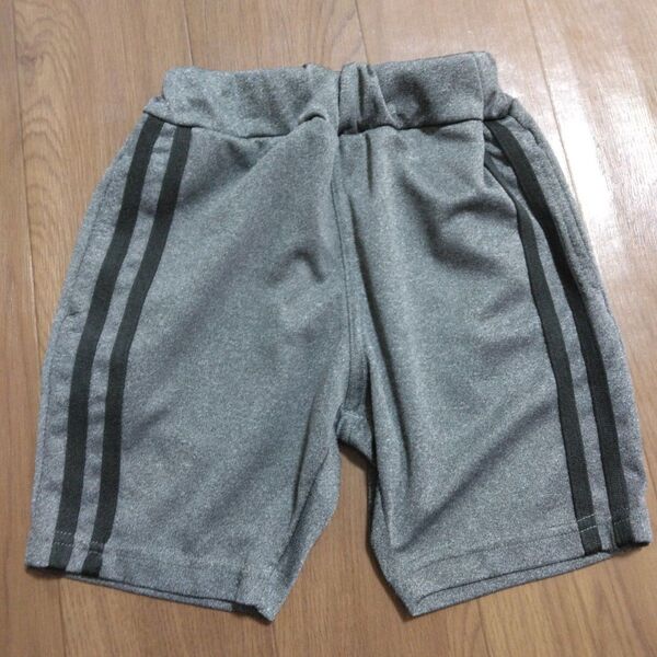 ショートパンツ 120 グレー ハーフパンツ 半ズボン キッズボトムス