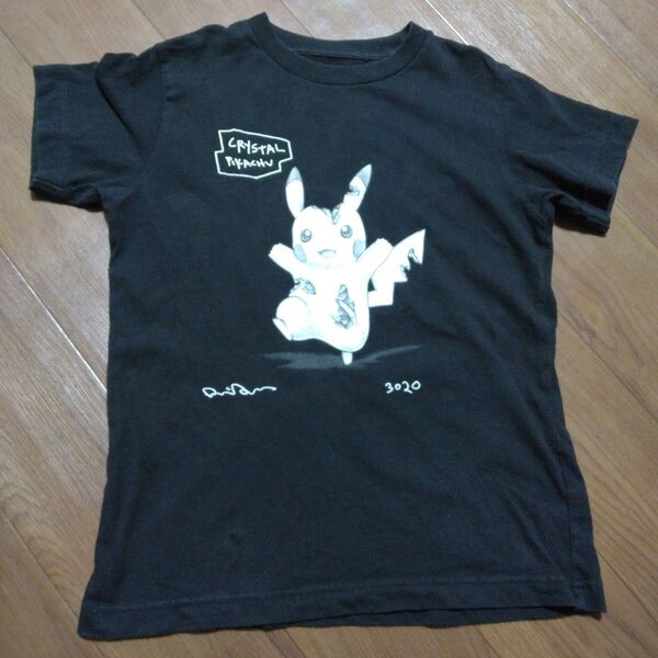 ユニクロ ポケモン Tシャツ 140 黒 半袖トップス