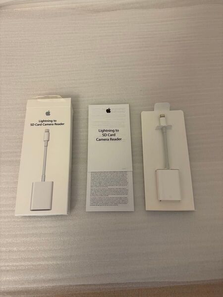 Apple Lightning - SDカードカメラリーダー