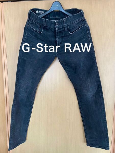 G-Star RAW ジースターロウ /W31 L32 /HOLMER /ブラックデニム/