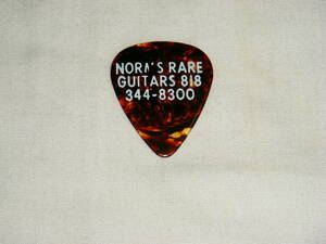 NORMAN'S RARE GUITR・ノーマンズレアギター・オリジナルピック・80年代・レア・ミディアム・べっこう柄・①