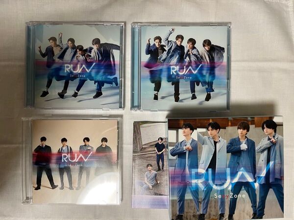 【SexyZone】RUN 初回限定盤A/初回限定盤B/通常盤(3形態)特典付き