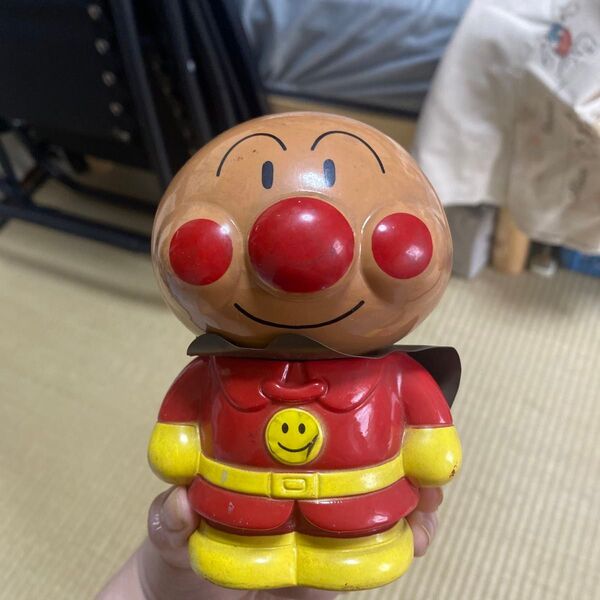 ビンテージアンパンマン 30年くらい前のもの 貯金箱 コレクションにアンパンマン やなせたかし