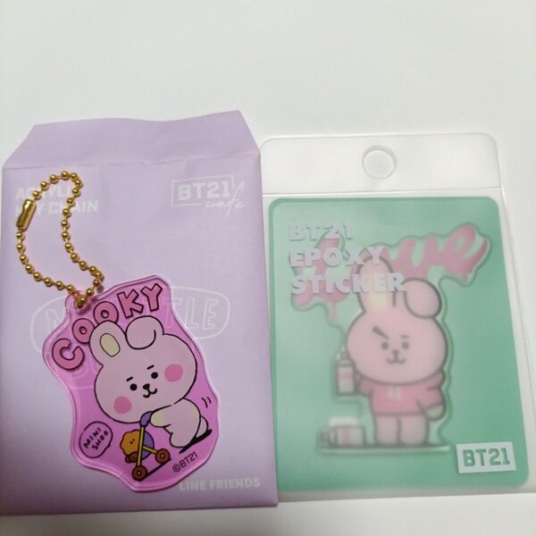 BT21 COOKY ステッカー アクキー