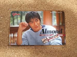 Sorimachi Takashi не использовался телефонная карточка 50 частотность Glyco миндаль шоколад ①