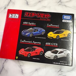 【新品未開封】トミカ フェラーリセット 488 Spider 488スパイダー 488GTB