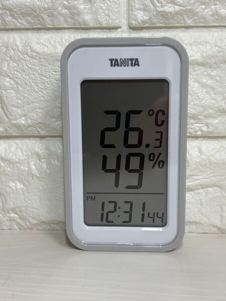 TANITA デジタル温度・湿度計 TT-559 GY