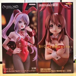 BiCute Bunnies Figure オーバーロード シャルティア / 涼宮ハルヒの憂鬱 朝比奈みくる フィギュア2点セット