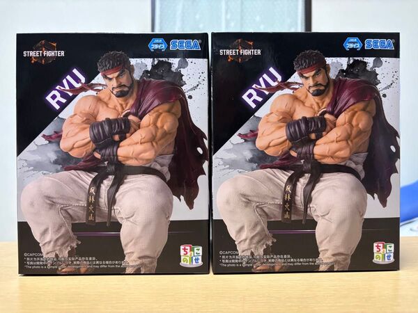 ストリートファイター ちょこのせ RYU フィギュア2点セット