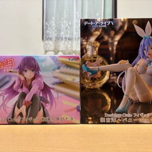 〈物語〉戦場ヶ原ひたぎ / デート・ア・ライブⅤ 崇宮真那 バニーver. Desktop Cute フィギュア2点セット