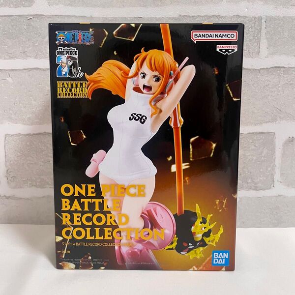 ワンピース BATTLE RECORD COLLECTION ナミ フィギュア プライズ ONEPIECE -NAMI-