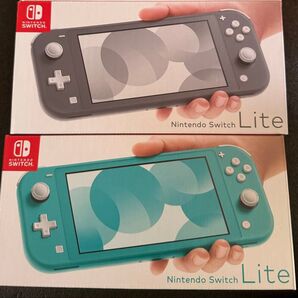 新品 Nintendo Switch Lite グレー ターコイズ 2台セット