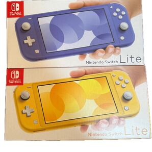 新品 Nintendo Switch Lite ブルー イエロー 2台セット