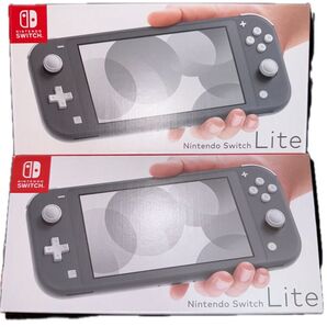 新品 Nintendo Switch Lite グレー 2台セット