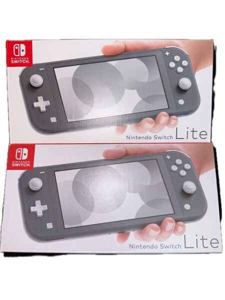 新品 Nintendo Switch Lite グレー 2台セット