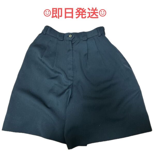 黒短パン 内側滑り止め付き ハーフパンツ ショートパンツ ボトムス ショート ブラック ゴルフパンツ