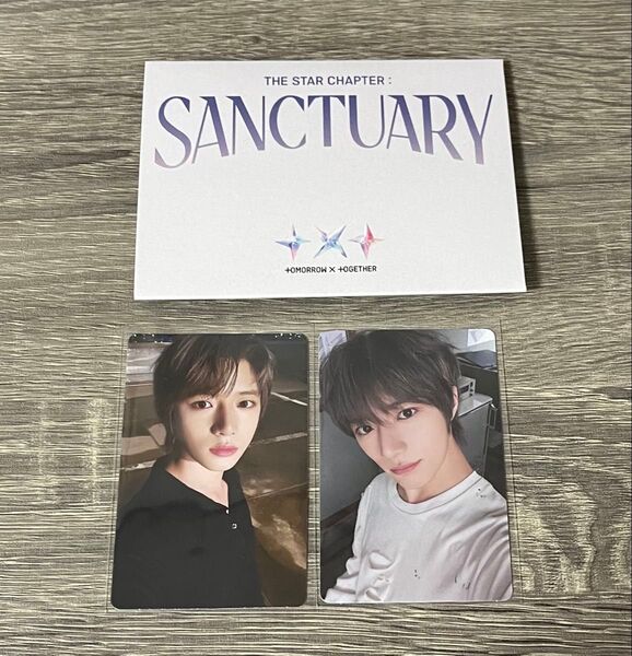 TXT ボムギュ Sanctuary weverse album トレカ