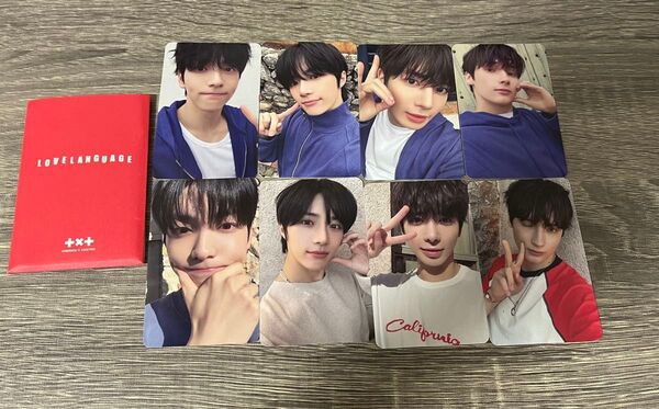 TXT LOVE LANGUAGE (Love Lock Ver.) トレカ スビン ボムギュ テヒョン ヒュニンカイ